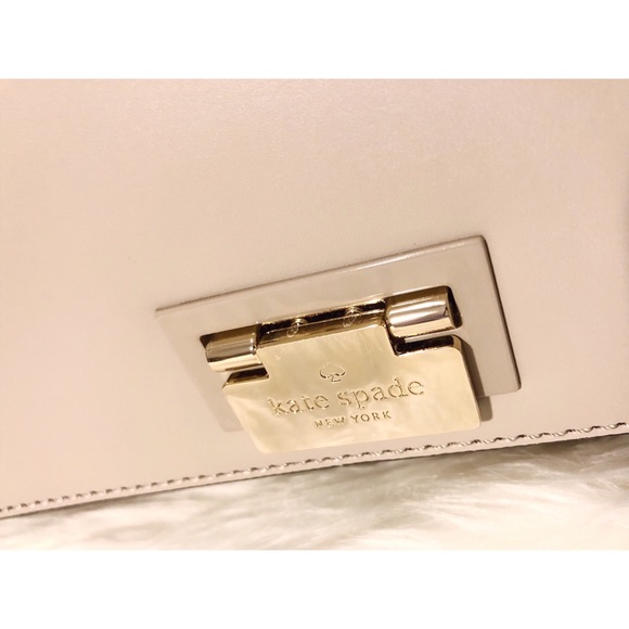 Kate Spade Two-Way Taupe Handbag - Picture 4 of 8